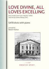 LOVE DIVINE, ALL LOVE'S EXCELLING SATB choral sheet music cover